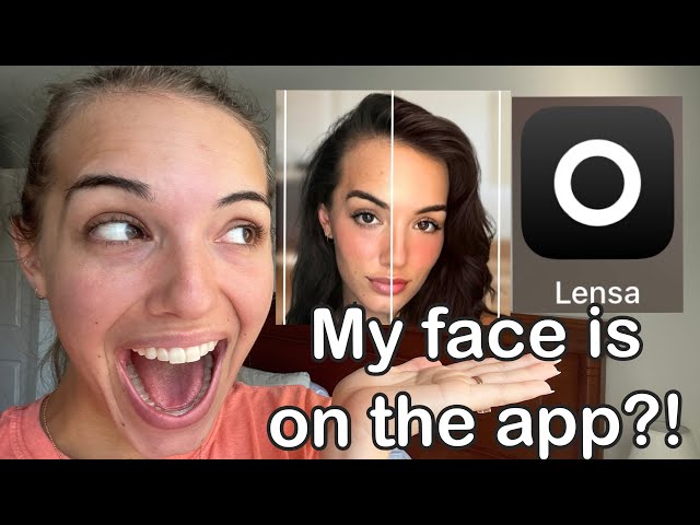 an honest Lensa review | pros/cons + modeling for Lensa on App Store