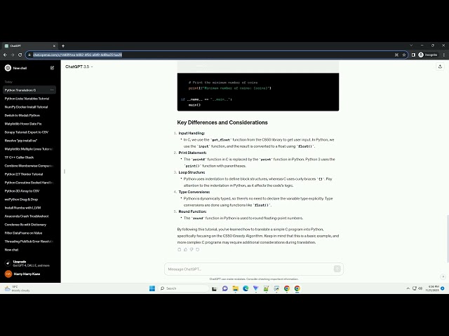Python translation from C for CS50 greedy algorithm