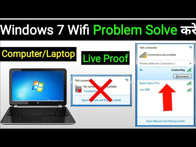 Windows 7 Wi-Fi Problem 100% Solved