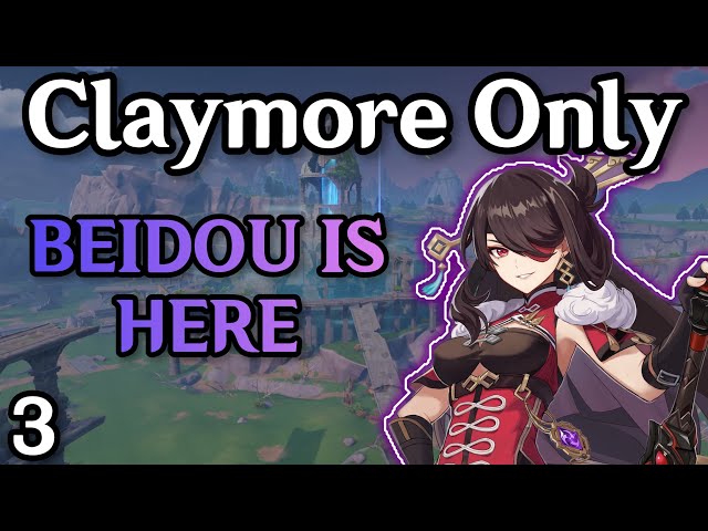 Beidou My Beloved | Genshin Impact Claymore Only