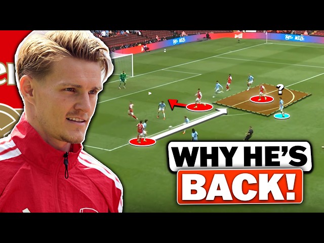 Why Martin Odegaard Is ACTUALLY Back To His BEST For Arsenal