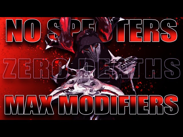 OPERATOR ONLY Elite Temporal Archimedea Solo│Warframe