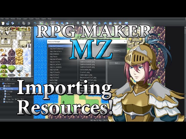 RPG Maker MZ Tutorial #11 - Resources Manager!