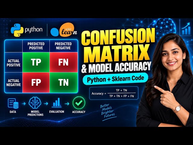 Confusion Matrix & Classification Report in Python | Machine Learning Model Evaluation Tutorial