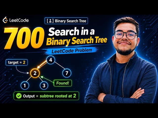 Search in a Binary Search Tree | Leetcode 700 – Bangla