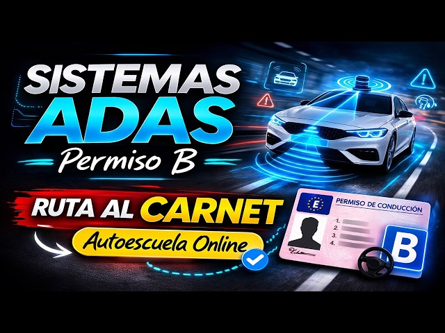 👉 “ADAS explained simply + TEST | Driving aids for the B license” ROAD TO THE LICENSE