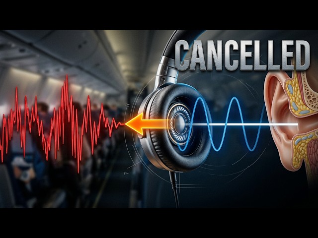 How Noise-Canceling Headphones ACTUALLY Work? (Science Explained)