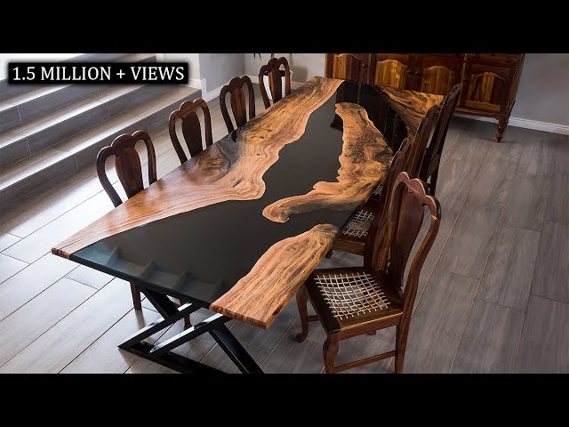 DIY Epoxy Table / Step by Step Instructions
