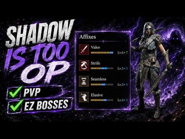 Stop Wasting Gold! Best Blue Set Shadowstrix PvP Build (Mistfall Hunter)