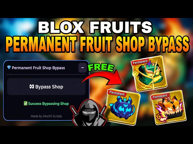 [🤑 NEW] Blox Fruits Permanent Fruit Shop Bypass Script | New Script | Op Script | Overpowered