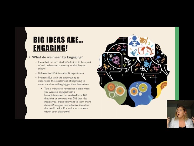 BLE 495 chapter 5 Develop Academic Content Knowledge by Studying Big ideas