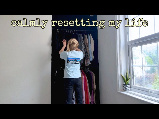 sorting through everything I own for a calm home.