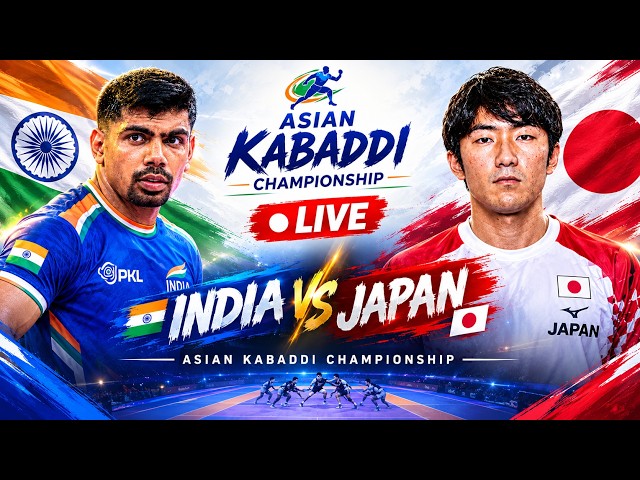 India vs Japan | Asian Kabaddi Match 2026 Live | Asian Sports Tournment 2026