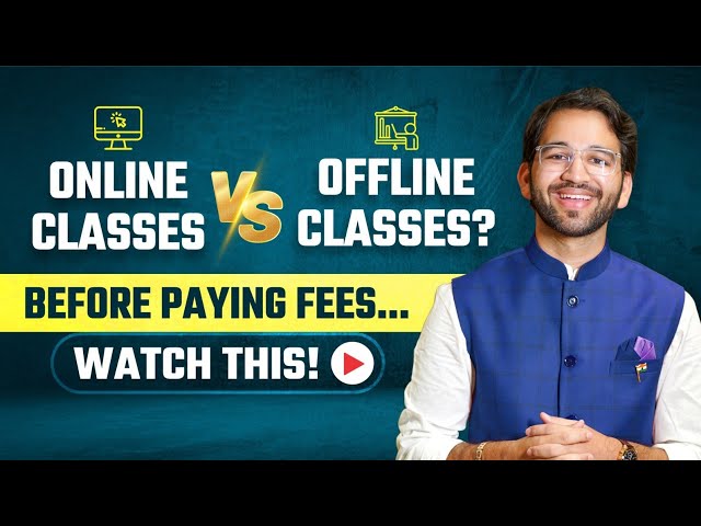 Confused Between Online & Offline classes? This will help you decide | ICAI | Sept'26 | CA Shubham