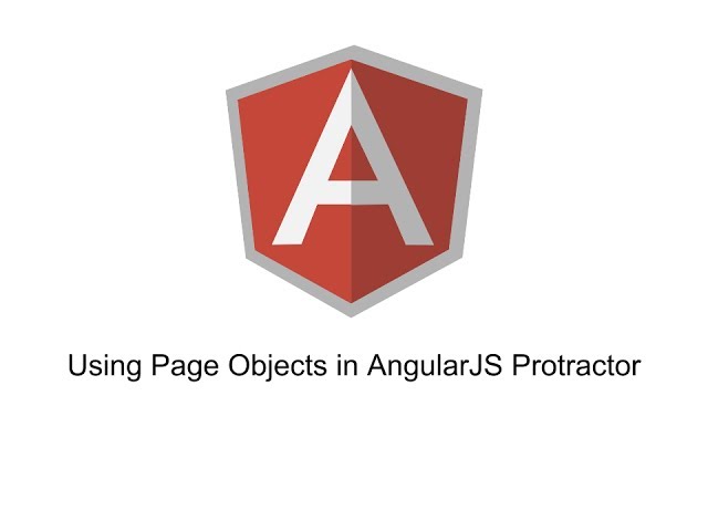 Using Page Objects in AngularJS Protractor