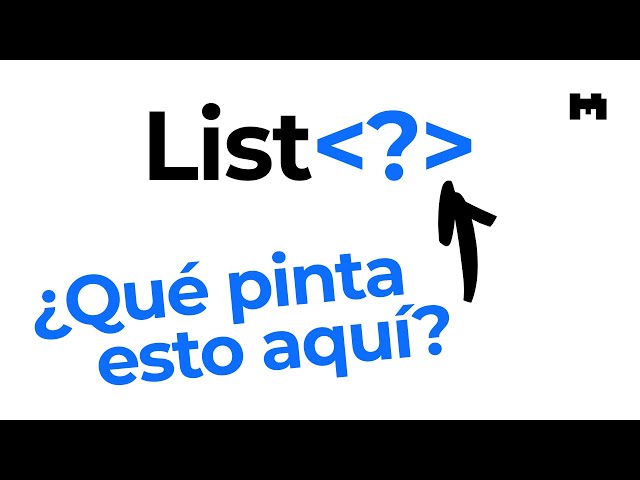 ¿Cómo funcionan los wildcards de un genérico?