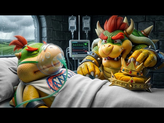 Bowser Gives Up His Throne... A Life of Poverty to Save Bowser Jr. 😭🔥Super Mario Odyssey Story