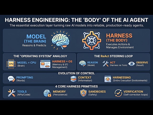 Model vs. Harness: The Architecture of Autonomous AI Agents