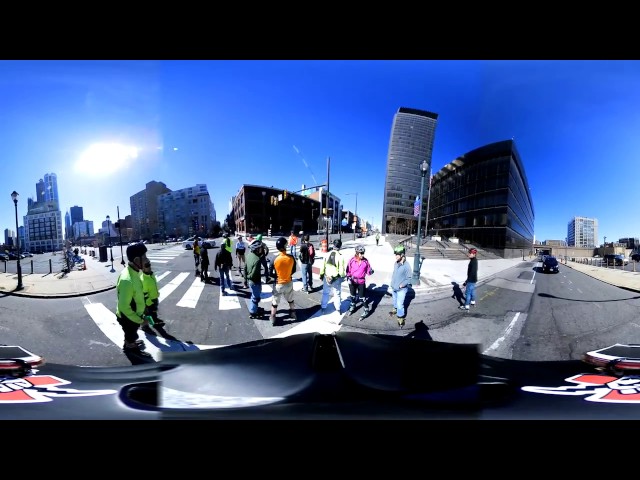 360 Video Inline Skating - Philadelphia Pt 2