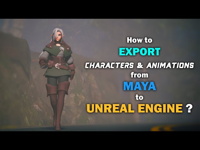 How to Export Animation from Maya to Unreal | Ajeet Singh Animations |