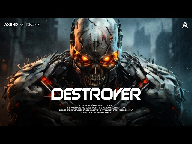 DESTROYER - 1 HOUR Cyber Techno / Dark Techno / Industrial Mix - AXEND