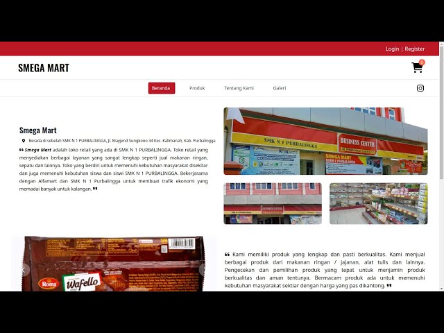 Smega Mart Projek