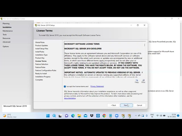 SQL SERVER INSTALLATION