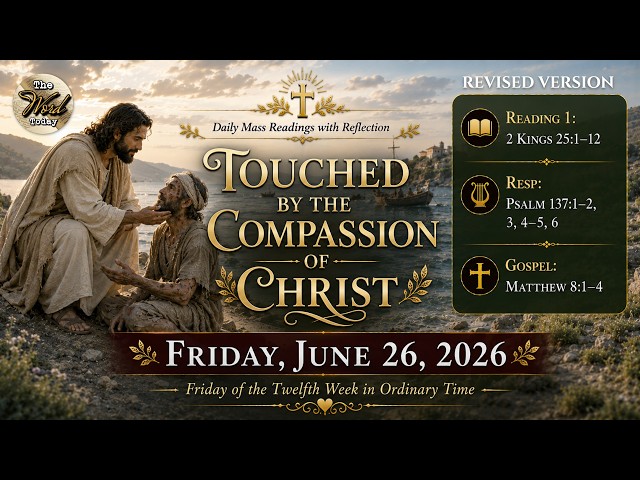Touched by the Compassion of Christ – Friday, June 26, 2026