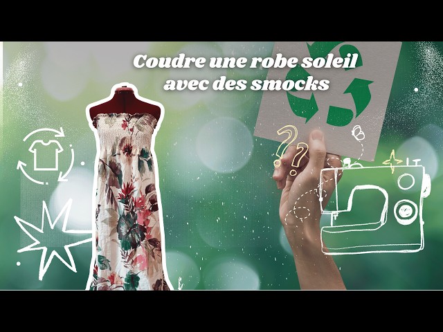 Coudre une robe avec des smocks