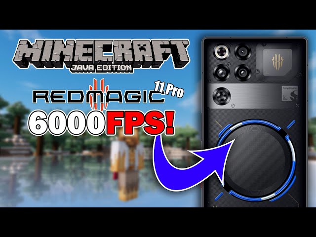 6000 FPS Redmagic 11 Pro Playing Java Minecraft Using Amethyst Launcher