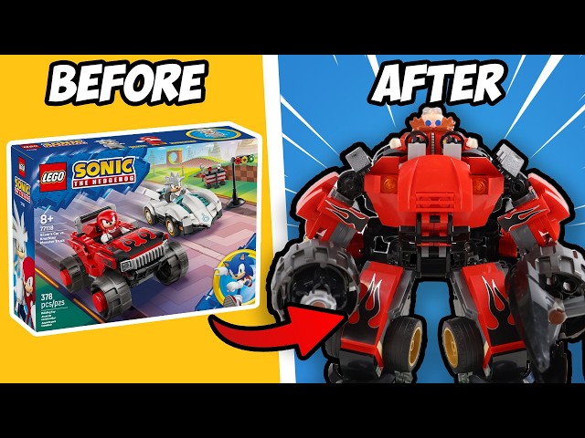 I Built LEGO Sonic Without Instructions