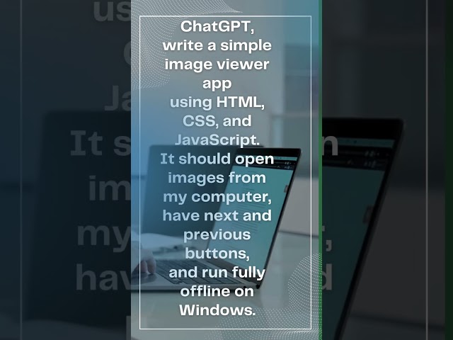Guided: Build Your First App on Windows Using ChatGPT