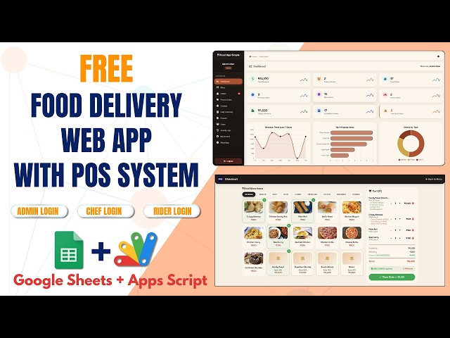 How to Build a Food Delivery App Step-by-Step with Apps Script 2026 - E45