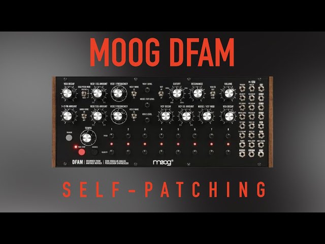 Let's Self-Patch the Moog DFAM Like He’s a Lonely Drummer Boy