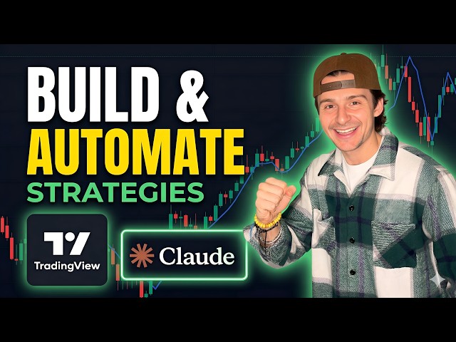 Build, Backtest & Automate ANY Trading Strategy With Claude AI (TradingView + AlphaInsider)