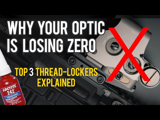 Vibra-TITE vs Loctite vs Rocksett — The Right way to use thread locker on Firearms
