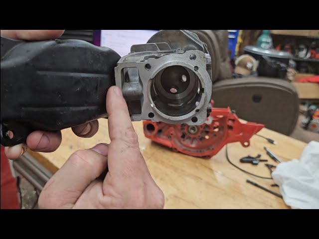 Critical tip for porting 5 series Husqvarna chainsaws