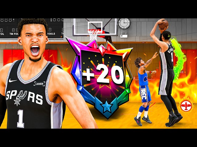 7'4 VICTOR WEMBANYAMA BUILD HAS REC PLAYERS SHOOK in NBA 2K26