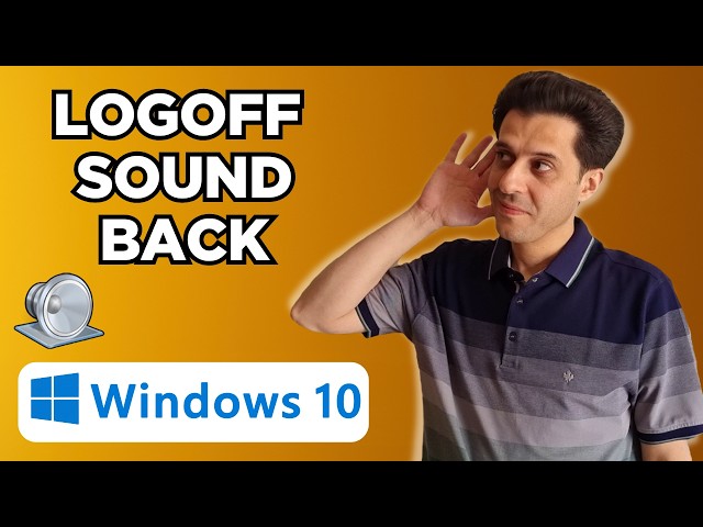 How to Enable Logoff Sound in Windows 10 (Pro, and Higher Editions)