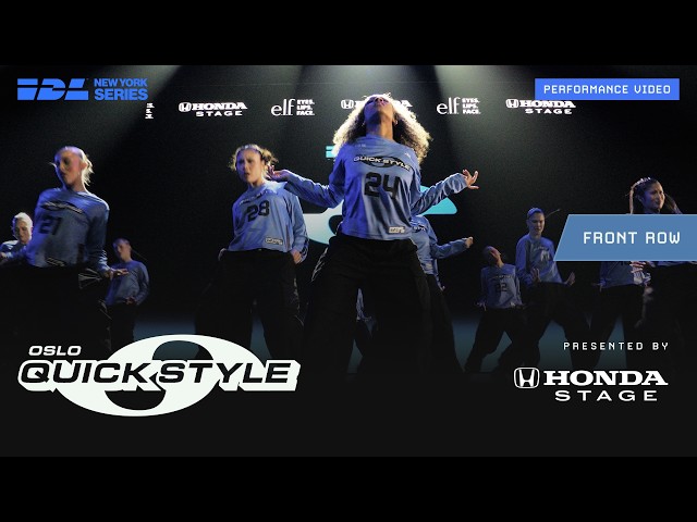 Quick Style Round 1 Front Row | IDL 2026 New York Series