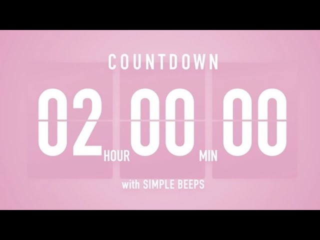 2 hours timer