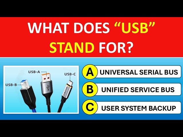 Only 1% Can Solve This TECH Quiz 🧠| Ultimate Computer & Tech Challenge 