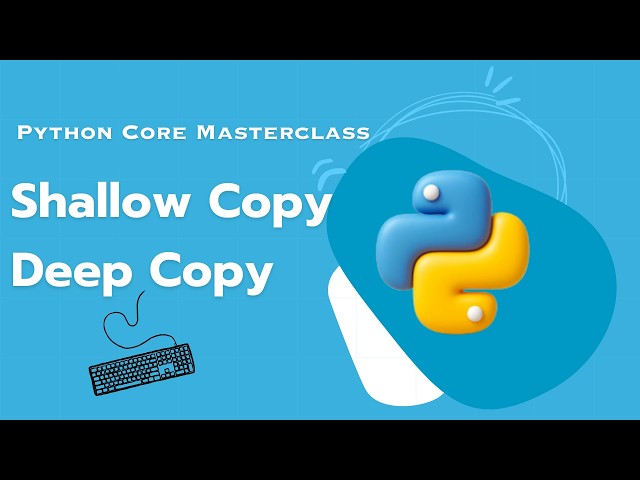 Python Shallow Copy vs Deep Copy Explained 🔥 | Core Python Mastery in Tamil | Episode 37