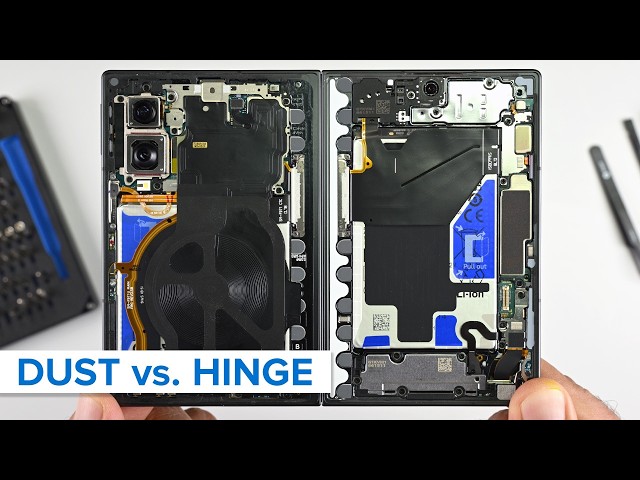 Galaxy Z Fold 8 Teardown  The Hinge Has a Serious Problem
