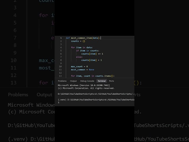 This Python one-liner replaced 20 lines of code #python #programming #coding #developer #learnPython