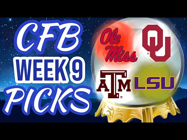College Football *Week 9* Picks & Predictions | 2025