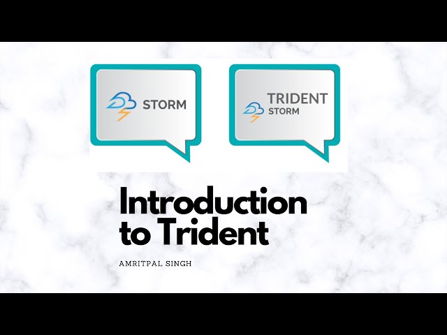 Apache Storm : Introduction to Trident