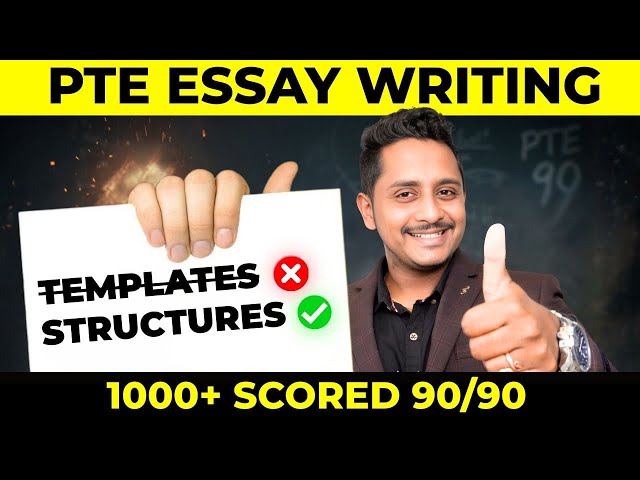 PTE Essay Writing 2026: The Only Structure You Need for 90/90!