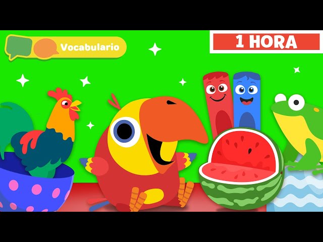 Nuevas Palabras con Larry | Aprende Vocabulario | 1 Hora | Mi Primera Universidad
