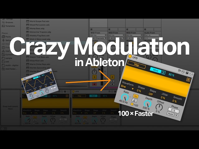 Glitch Any Sound With This Modulation Trick - Ableton Sound Design Tutorial